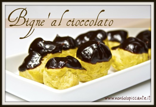Bigné al cioccolato Bigné al cioccolato