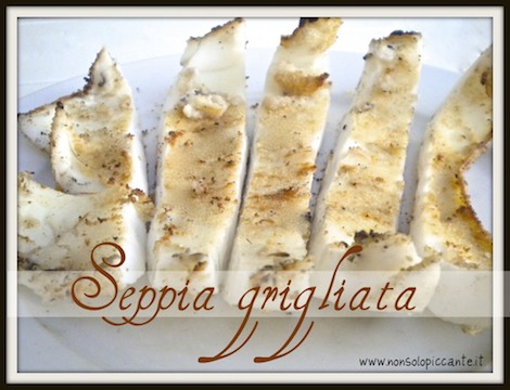 Seppia grigliata Seppia grigliata