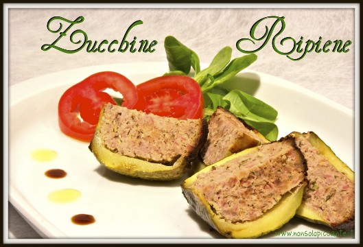 Zucchine ripiene Zucchine ripiene