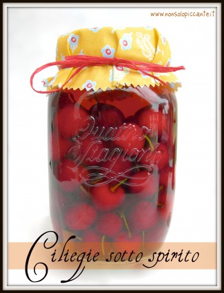 Ciliegie sotto spirito