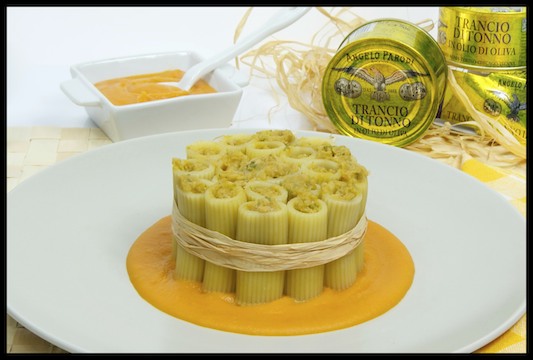 Rigatoni al tonno Rigatoni al tonno