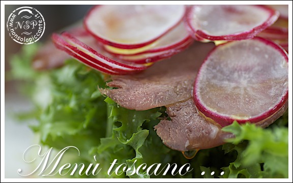 Menu toscano Menu toscano