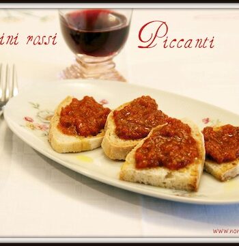 Crostini rossi piccanti