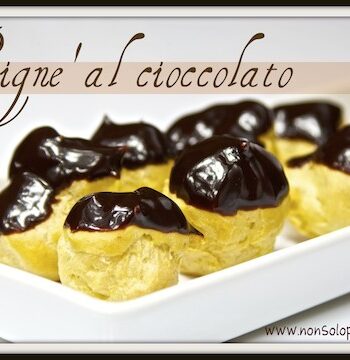 Bigné a cioccolato