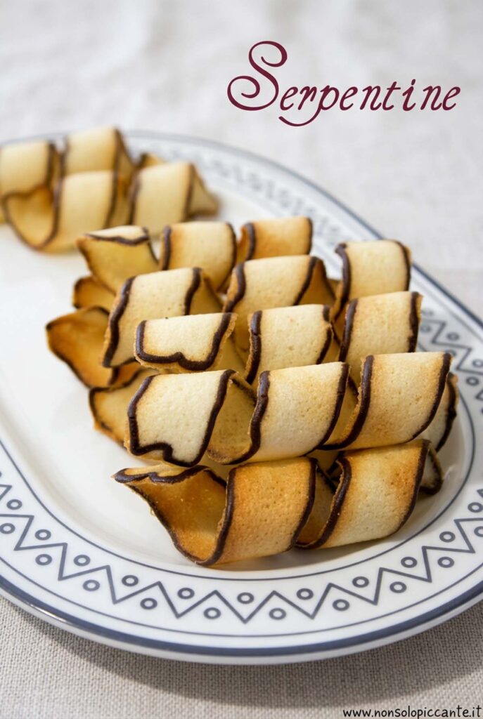 serpentine biscotti a spirale