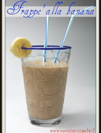 Frappe banana e nocciola