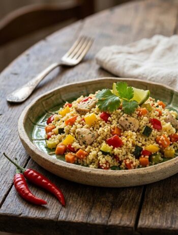 cous cous pollo e verdure