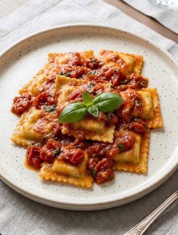 ravioli al pomodoro vert