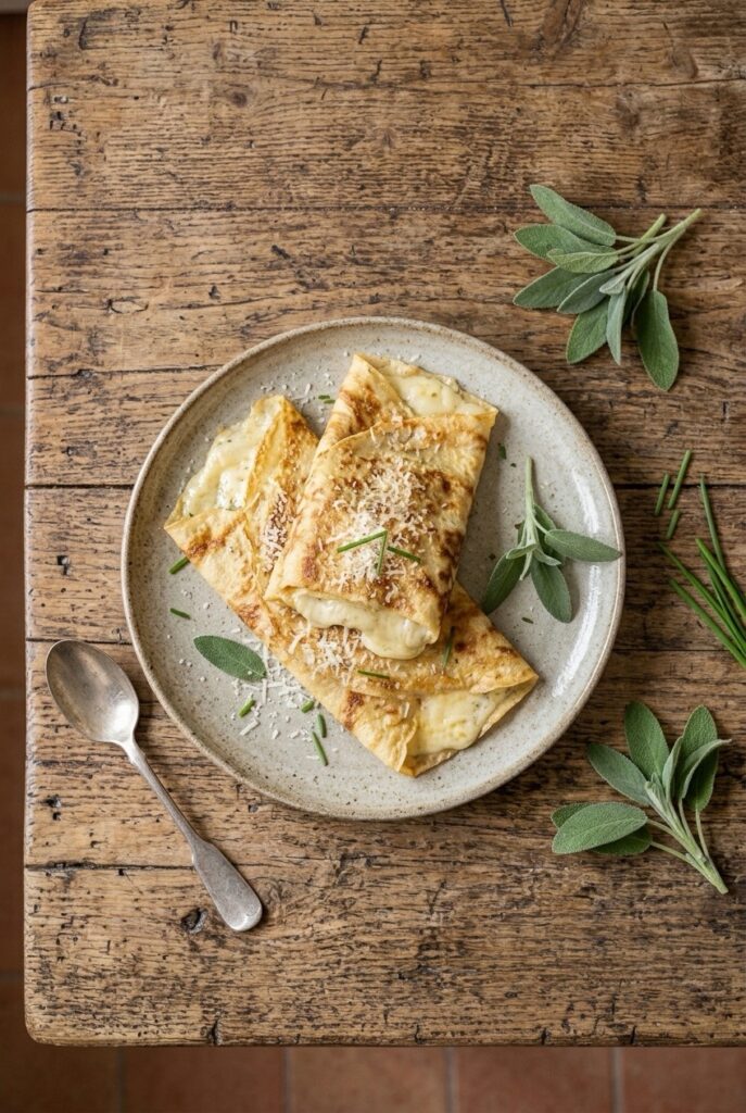 crepes ai 4 formaggi 