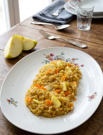 risotto mele e brunello