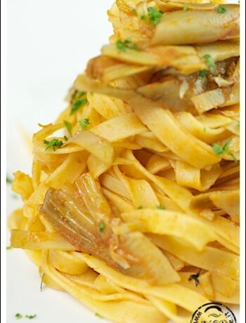 Tagliatelle ai carciofi