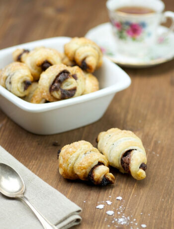 Saccottini sfogliati alla Nutella