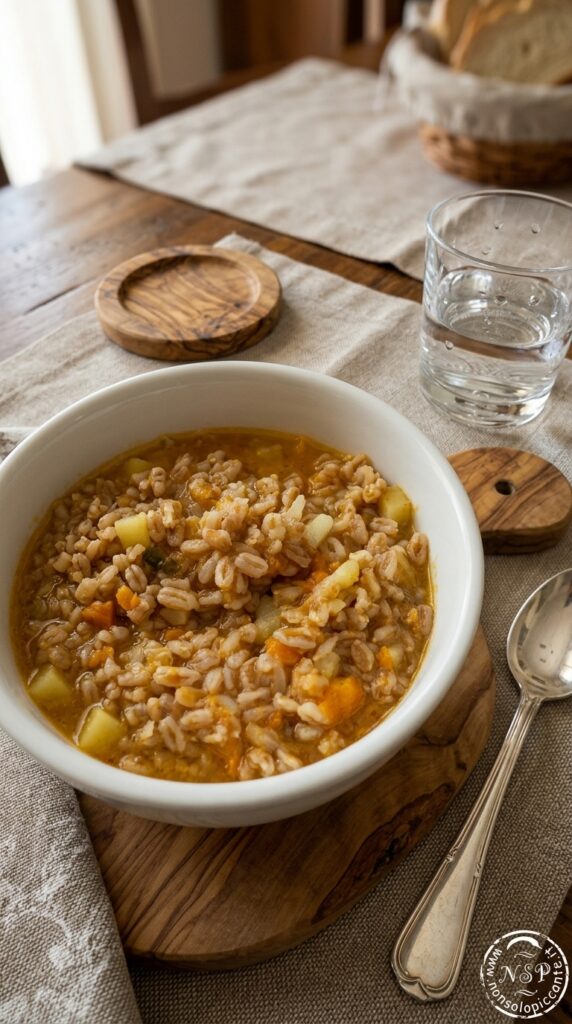 zuppa di farro della garfagnana