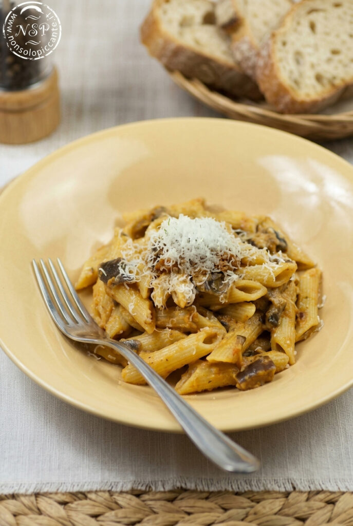 penne strascicate al ragù di melanzane