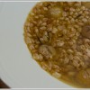 Minestra di farro e castagne