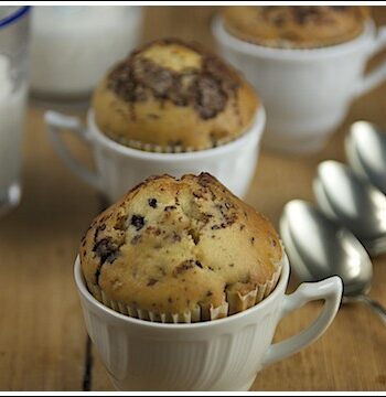 Muffin cioccolato e yogurt