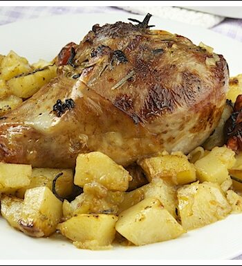 Coscio di tacchino al forno