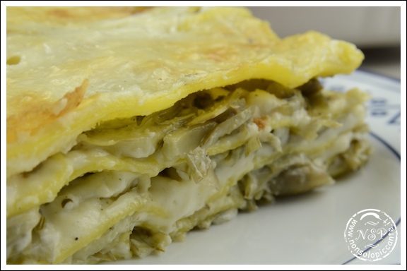 Ricetta Lasagne Ai Carciofi Le Ricette Di Nonsolopiccante It