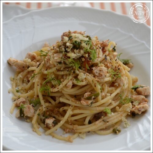 Pasta con pesce spada