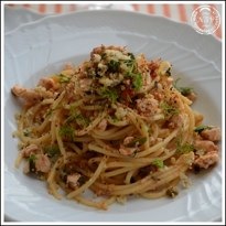 Pasta con pesce spada