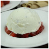 Gelato con fragole