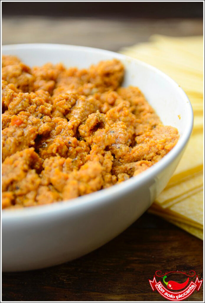 ciotola di ragù alla bolognese