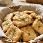 crackers con lievito madre