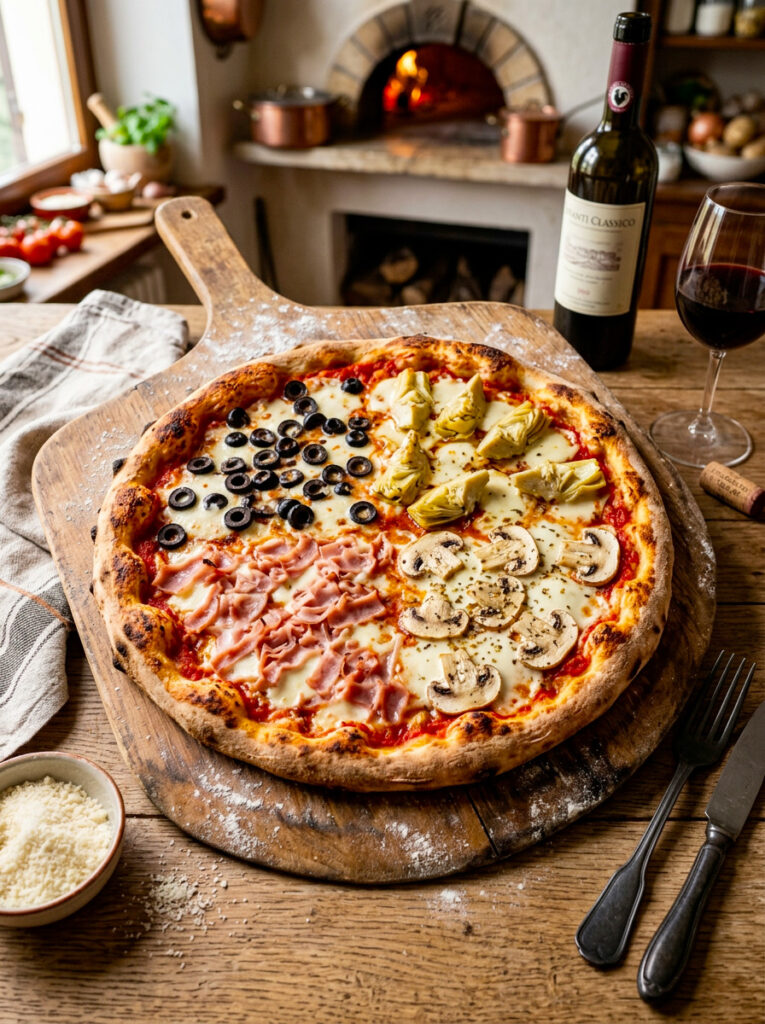 pizza 4 stagioni
