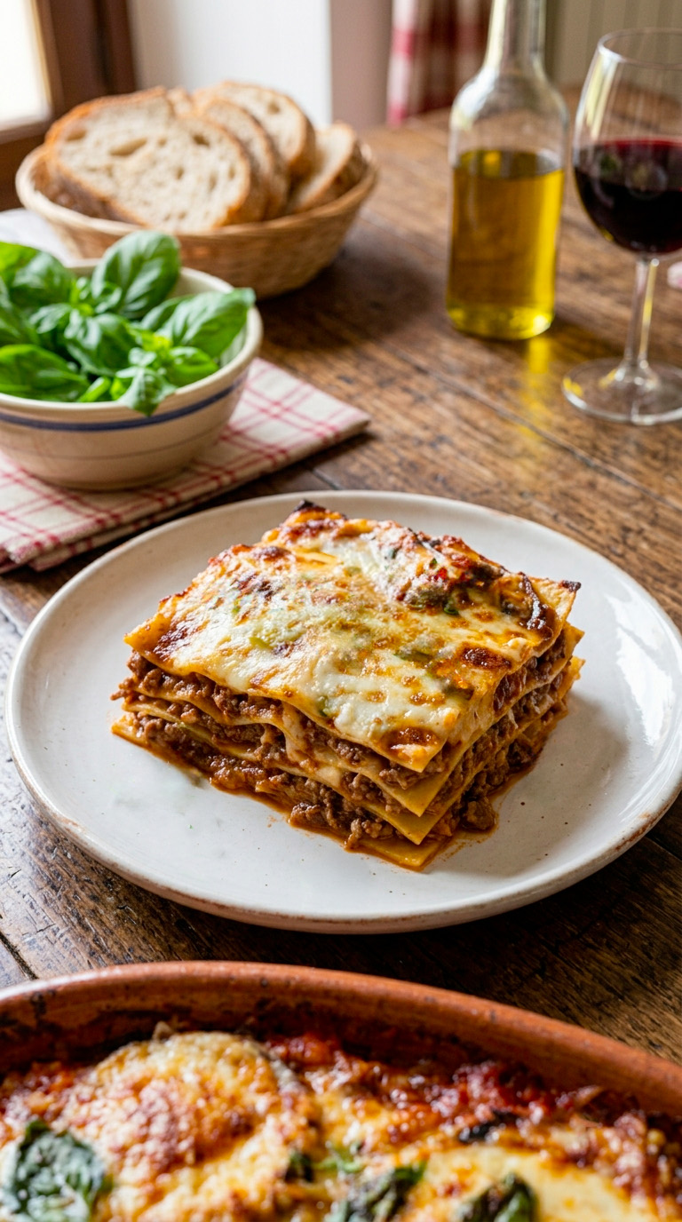 lasagne alla bolognese