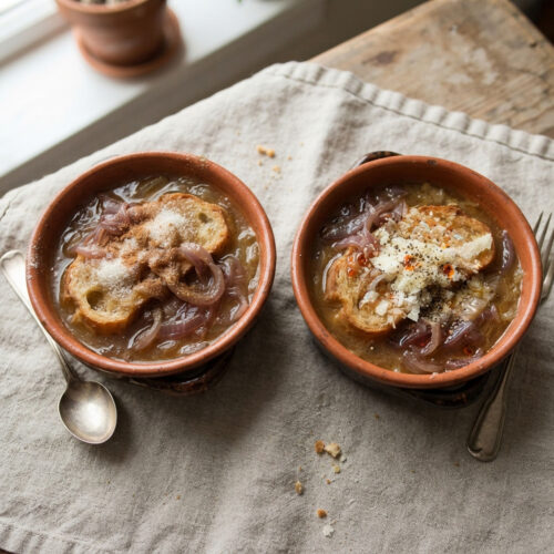 due cocotte con carabaccia